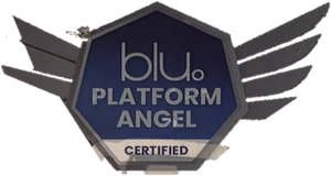 A sticker from blu, Horizon Media
