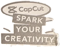 A sticker from CapCut