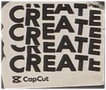 A sticker from CapCut