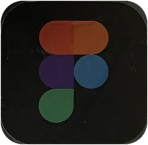 A sticker from Figma