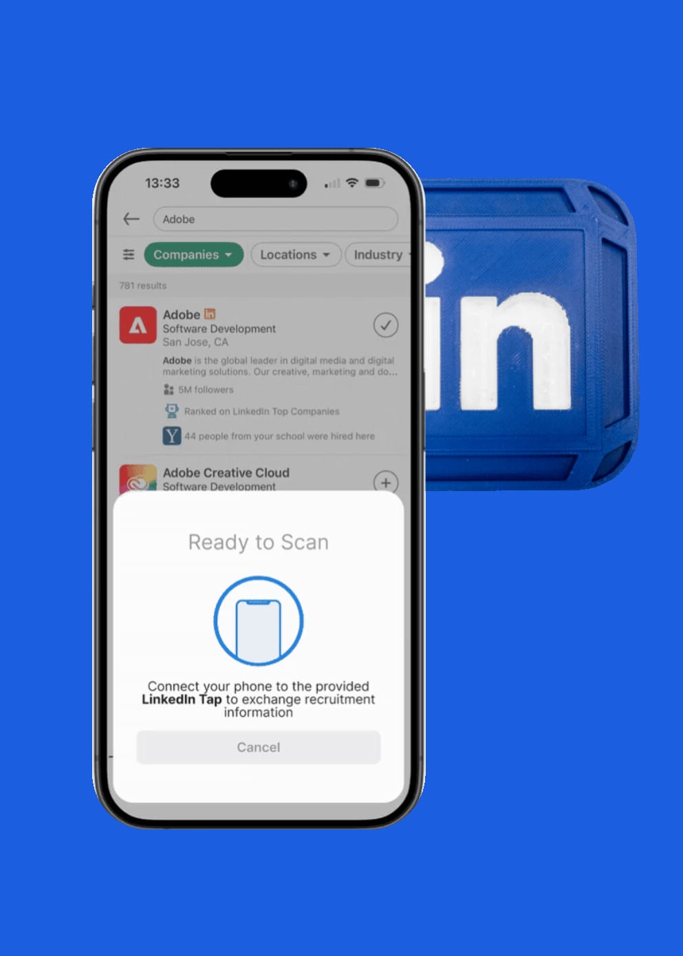 LinkedIn career fair experience